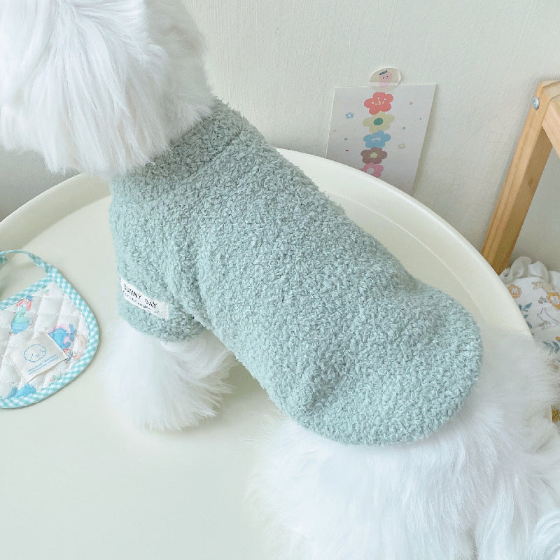 Double-Sided Thick Cloud Pet Clothes for Dogs and Cats
