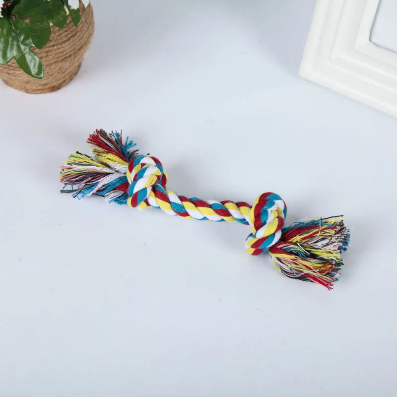 Rope toy for dogs to bite