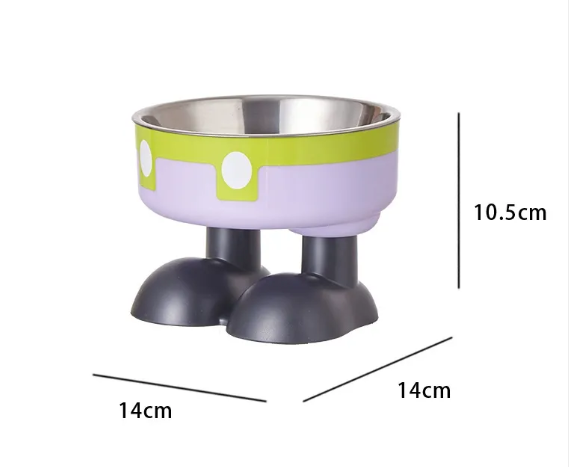 Cat Neck Protection Non-slip Anti-tumble Pet Bowl