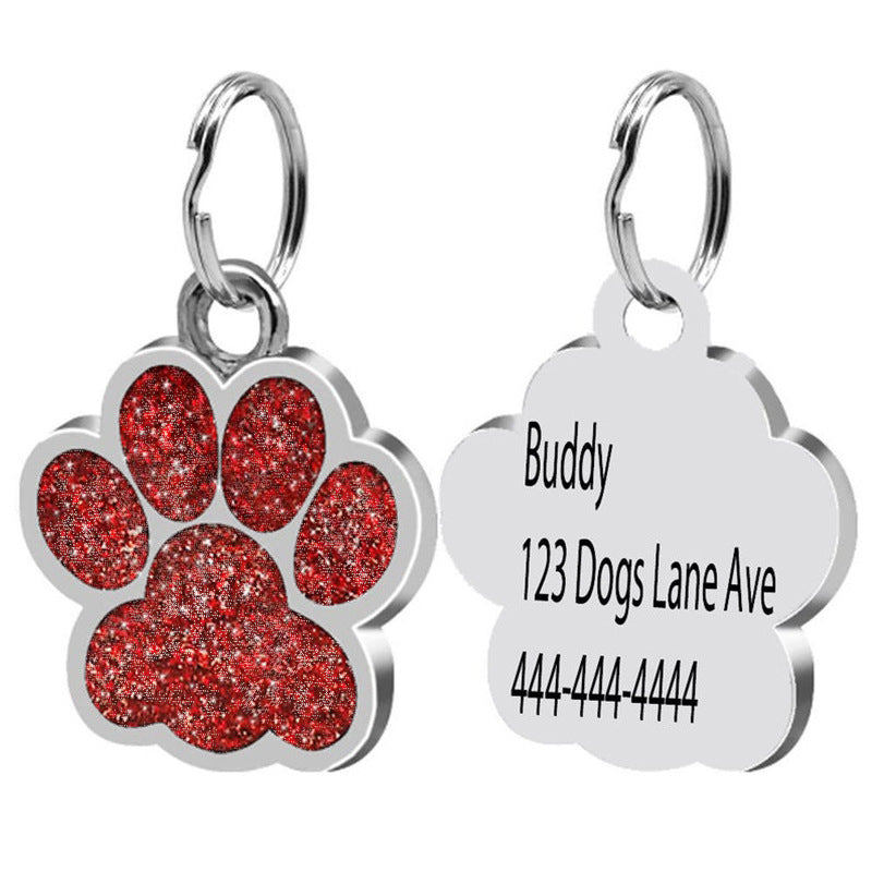 Personalized Flash Dog Tag Gift for Pet Lovers