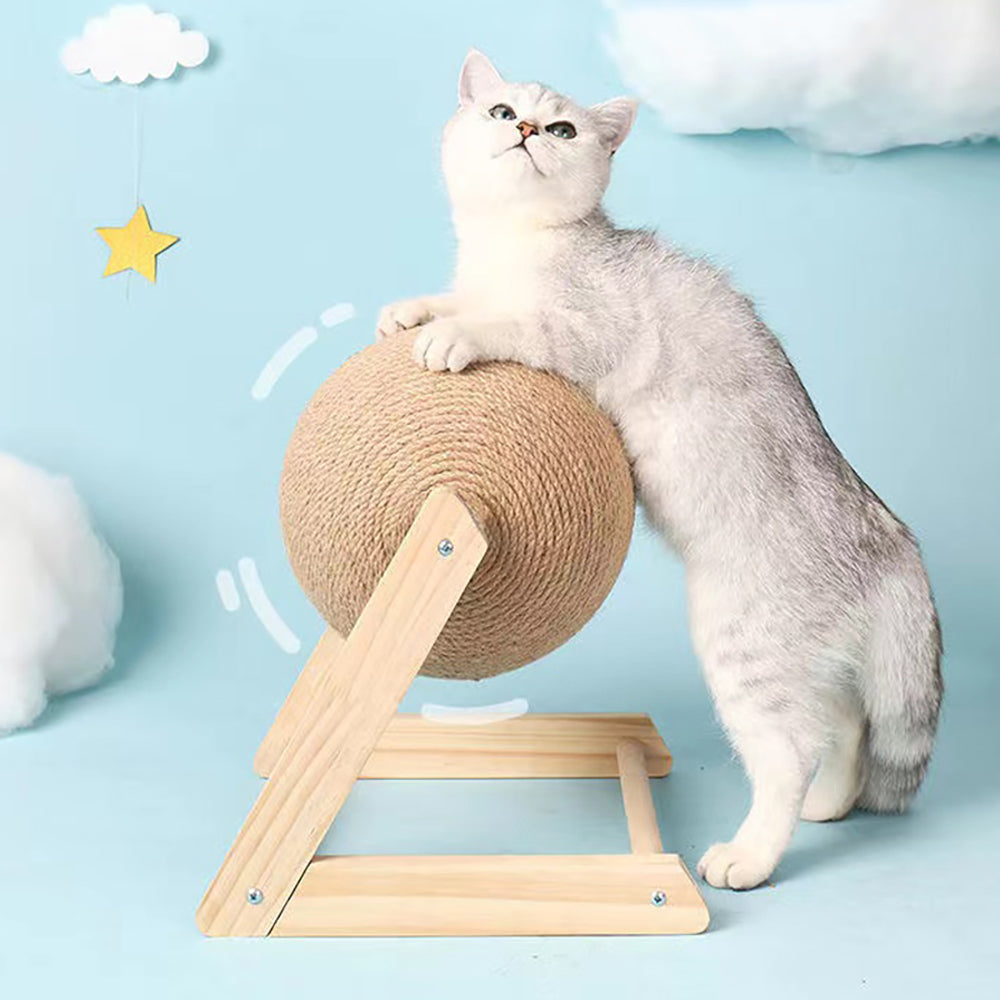Cat Scratcher Ball Toy Made of Sisal Rope