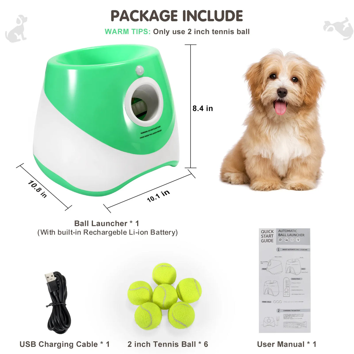Dog Tennis Ball Launcher