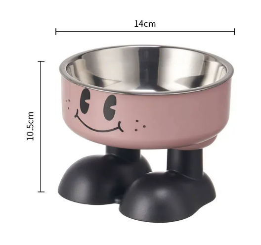 Cat Neck Protection Non-slip Anti-tumble Pet Bowl