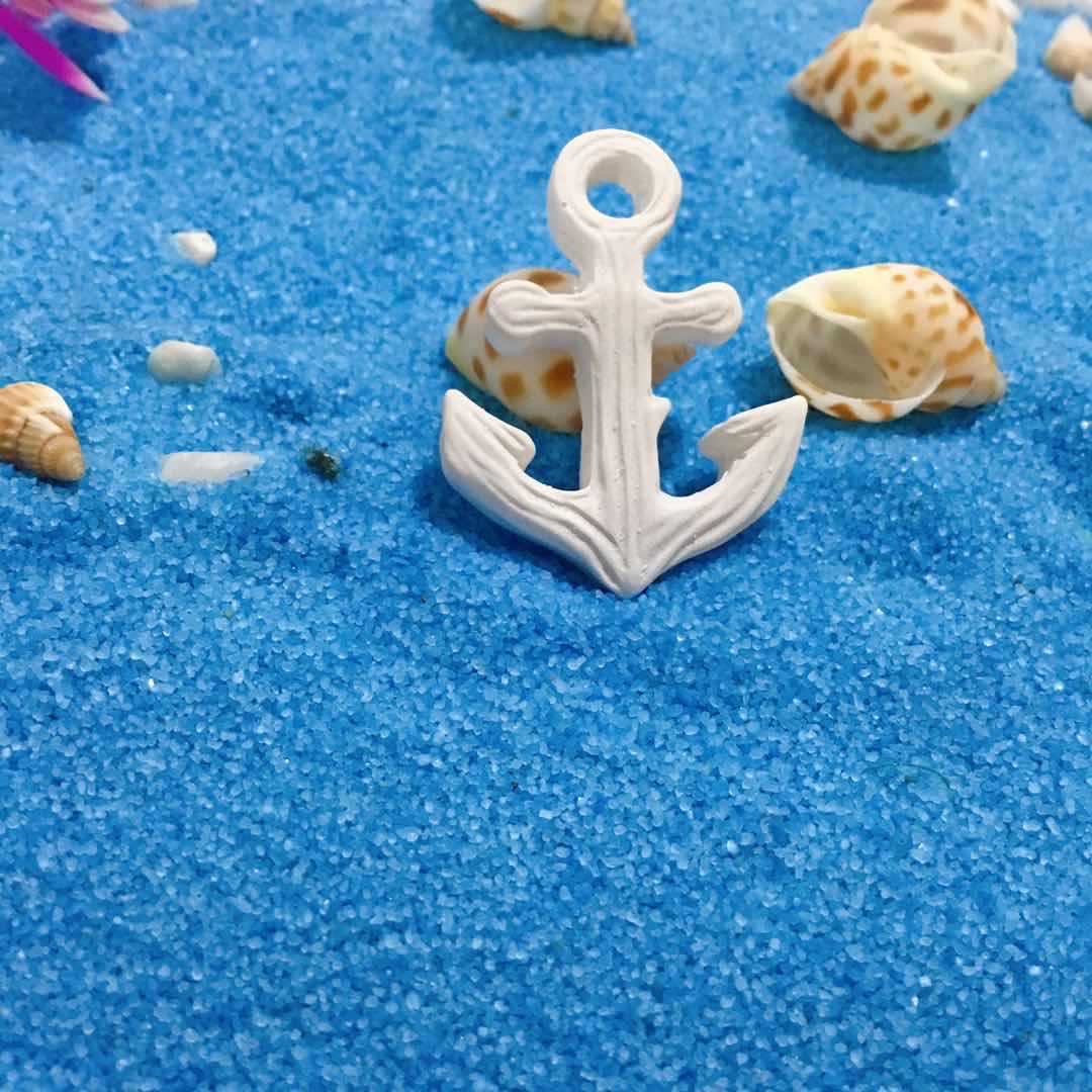 Resin Starfish and Seahorse Fish Tank Decoration Pendant