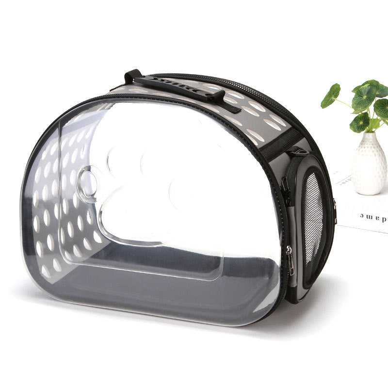 Transparent Pet Backpack for Cats and Dogs, Portable