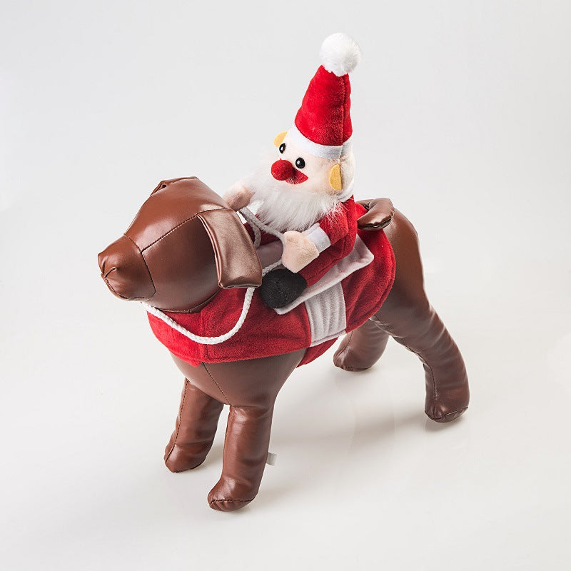 Dog Clothes for Horseback Riding Outfit Transformation
