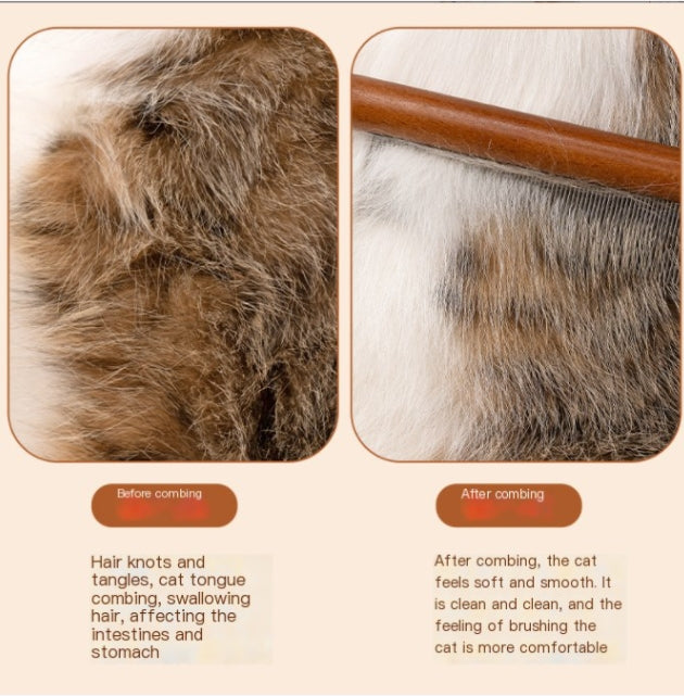Pet Grooming Comb for Cat and Dog Hair Removal