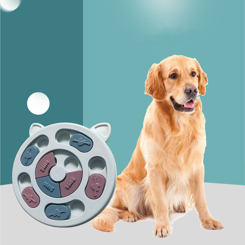 Interactive Cat and Dog Slow Feed Relief Plate