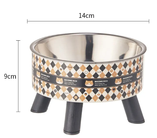 Cat Neck Protection Non-slip Anti-tumble Pet Bowl