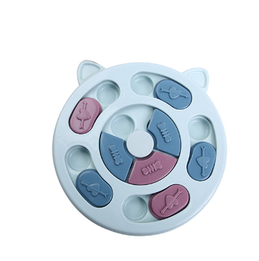 Interactive Cat and Dog Slow Feed Relief Plate