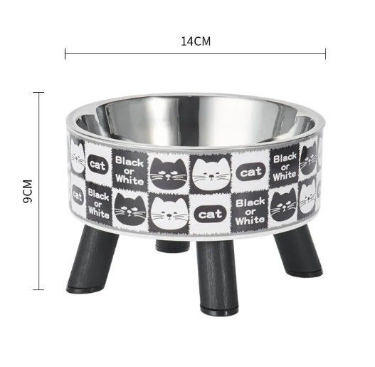 Cat Neck Protection Non-slip Anti-tumble Pet Bowl