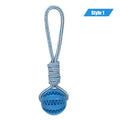 Interactive Bite-Resistant Tug Rope for Dogs