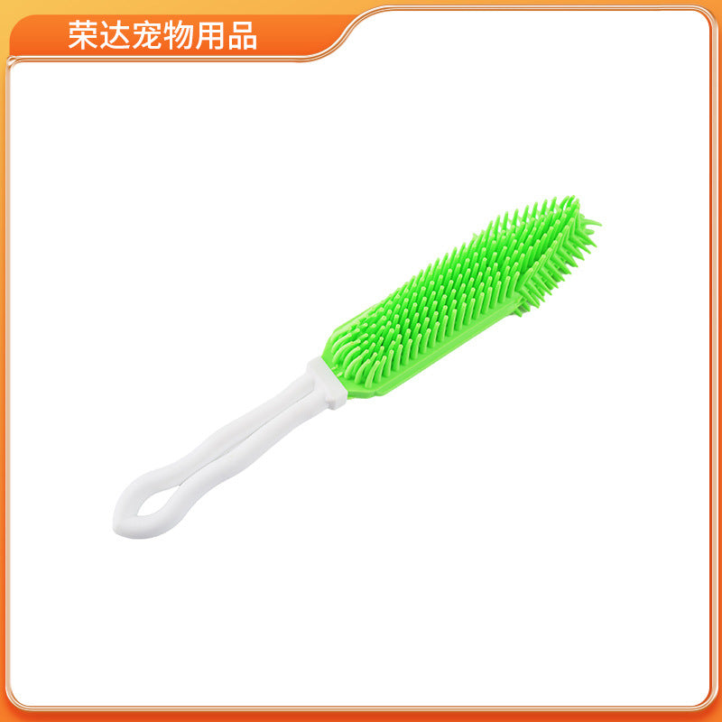 Pet Cleaning Dog Bath Brush with Long Handle