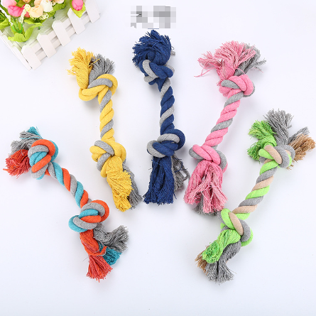 Large Rope Toy with Cotton Knots for Dogs – Training (28 cm)