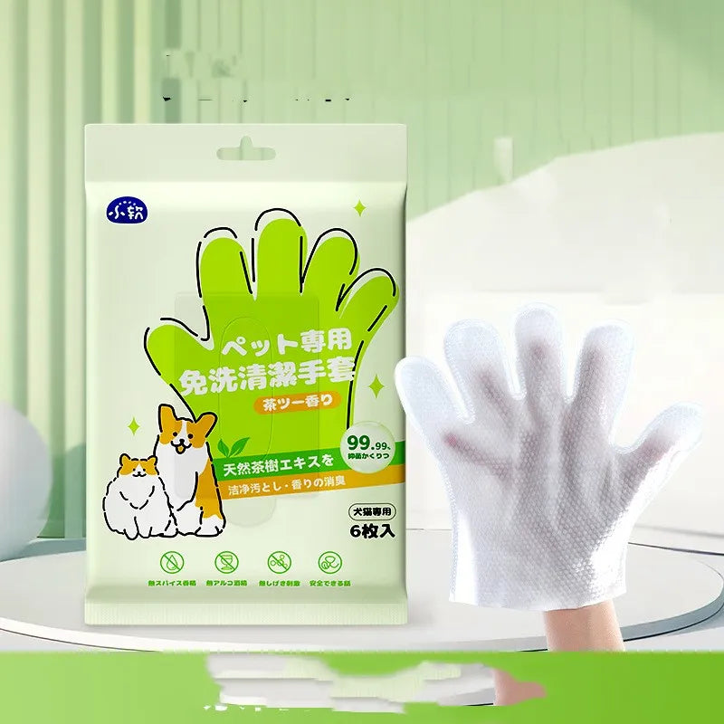 Disposable Pet Grooming Gloves
