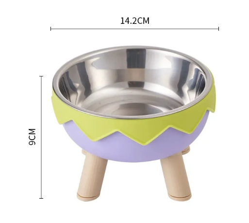 Cat Neck Protection Non-slip Anti-tumble Pet Bowl