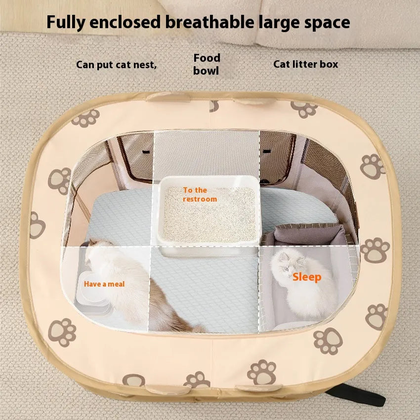 Cat Delivery Room Breathable Tent