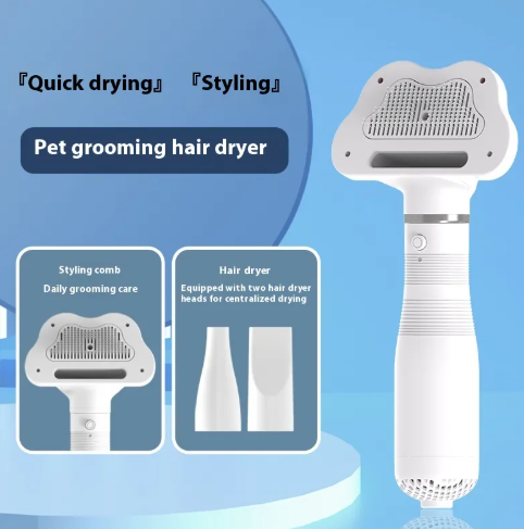 2-in-1 Pet Hair Dryer & Deshedder