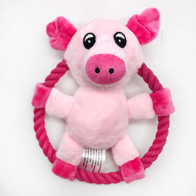 Cotton Rope Dog Toys – Cartoon Designs