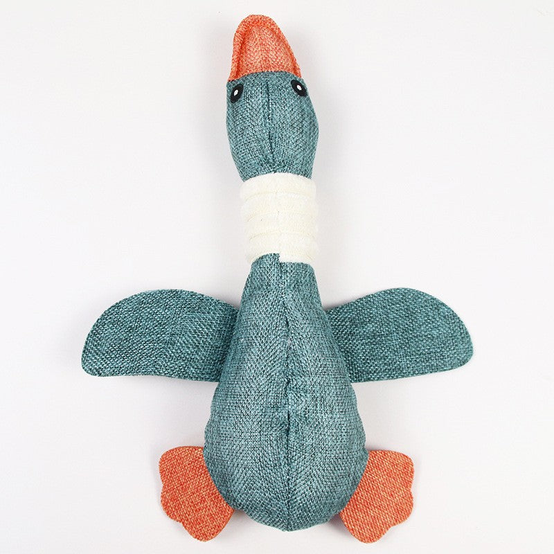 Durable Dog Chew Toys – Cartoon Pet Plush Toys