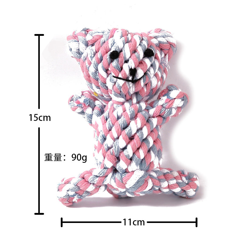 Durable Dog Chew Toys – Cartoon Pet Plush Toys