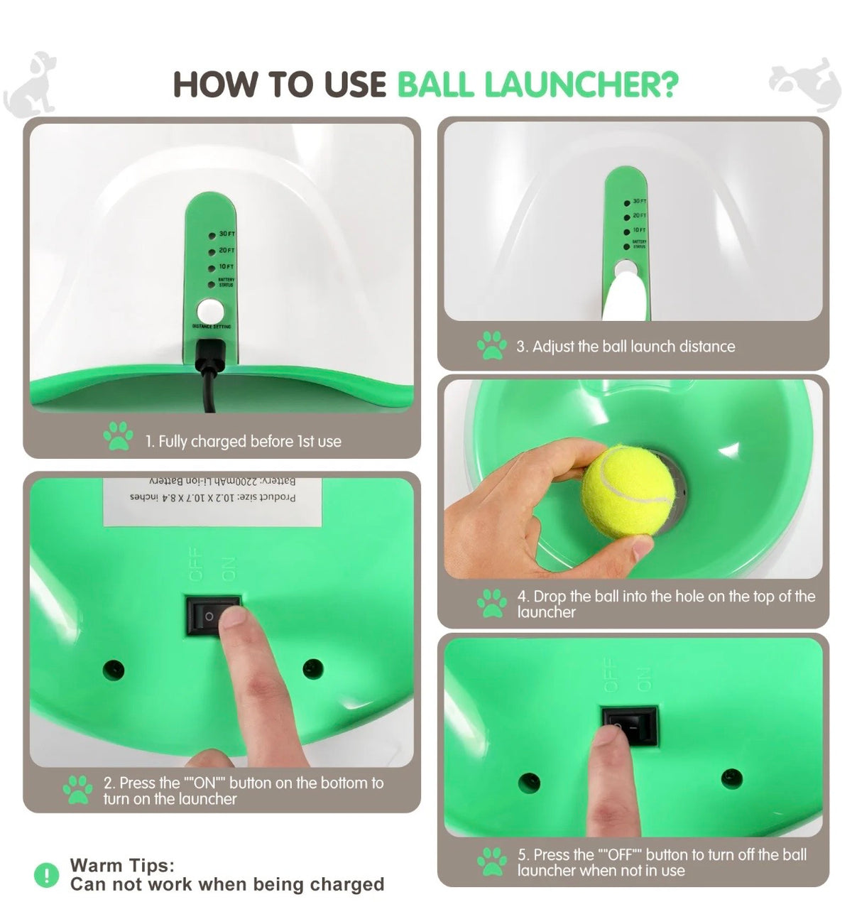 Dog Tennis Ball Launcher