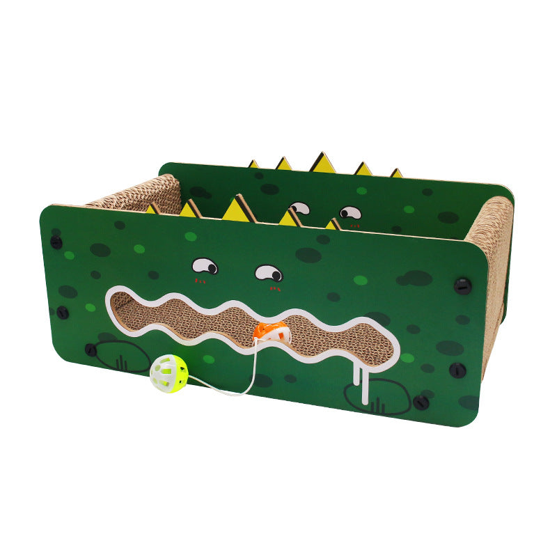Wholesale Cartoon Cat Scratching Board & Bed Combo