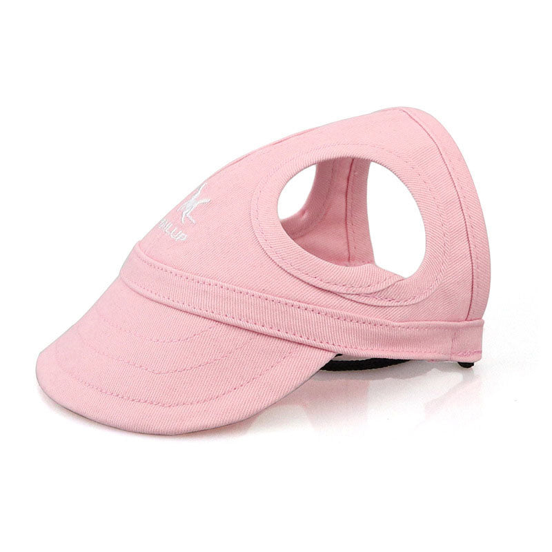 Summer Dog Sun Hat with Mesh Hollow Design for Dogs