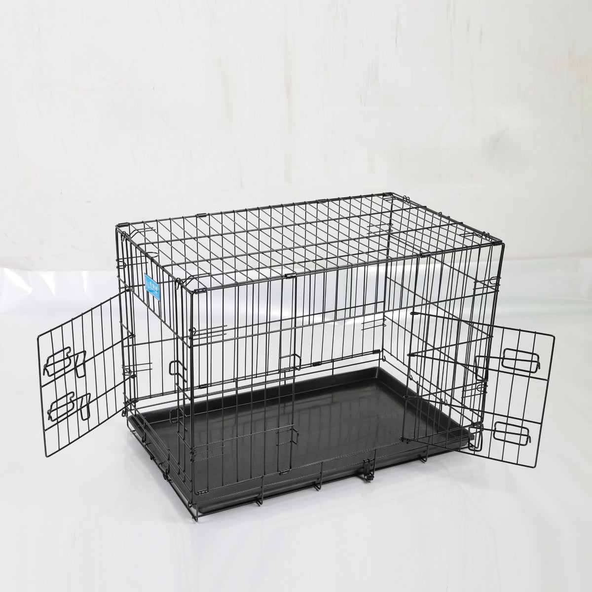 Foldable wire for large pet cage - cat & Labrador