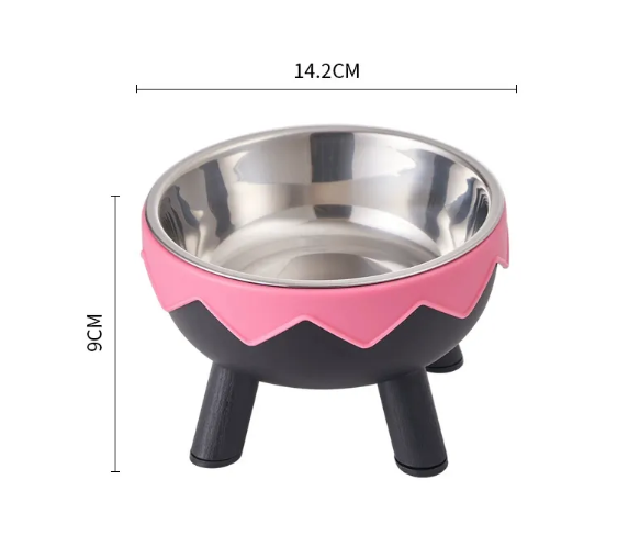 Cat Neck Protection Non-slip Anti-tumble Pet Bowl