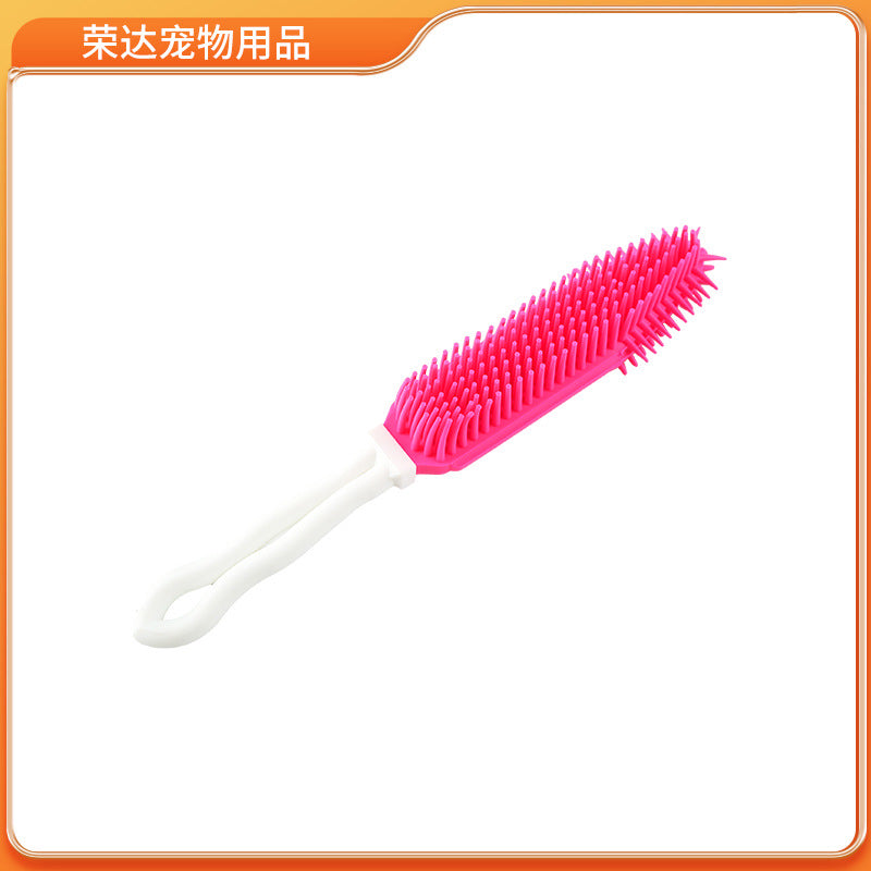 Pet Cleaning Dog Bath Brush with Long Handle