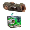Aquarium Hollow Tree Tunnel Cave Ornament for Fish Tank