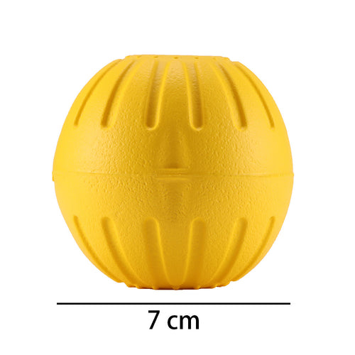 Hollow ball-shaped EVA pet toy