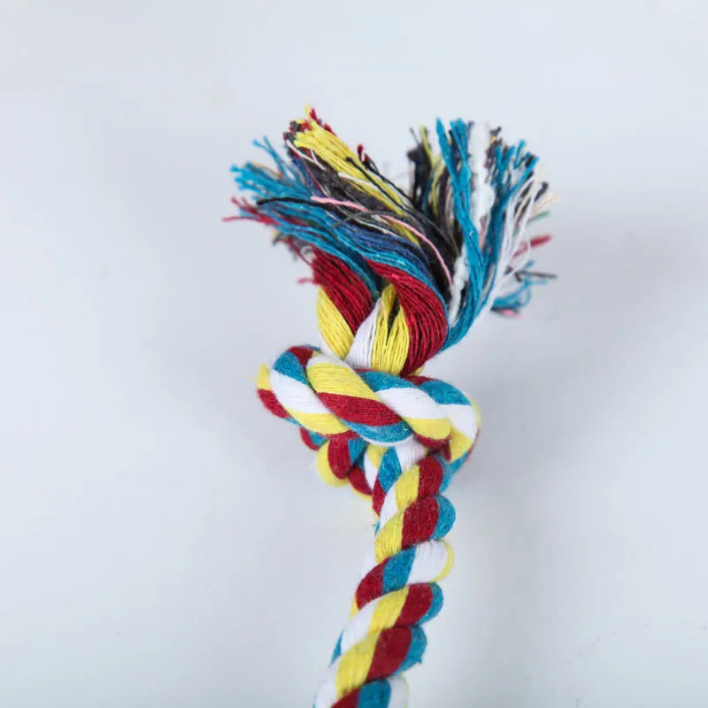 Rope toy for dogs to bite