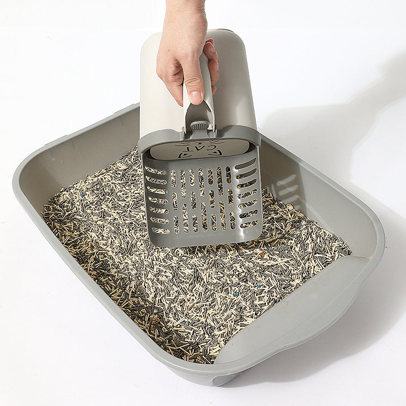 Large Capacity Cat Litter Shovel and Waste Bin