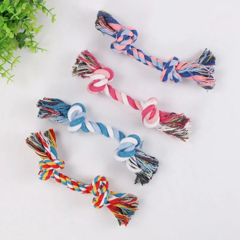 Rope toy for dogs to bite