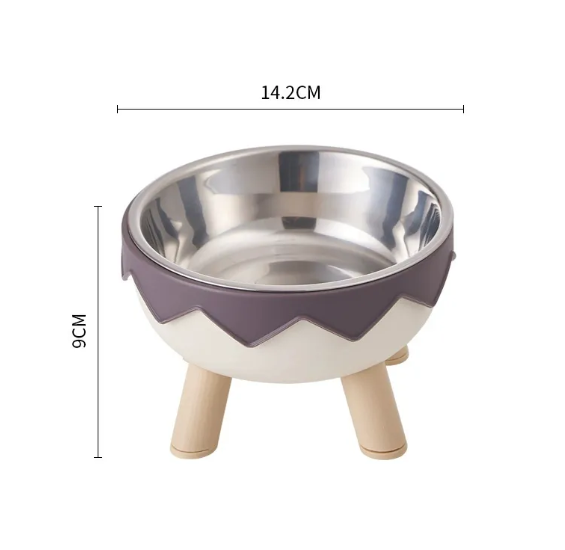 Cat Neck Protection Non-slip Anti-tumble Pet Bowl