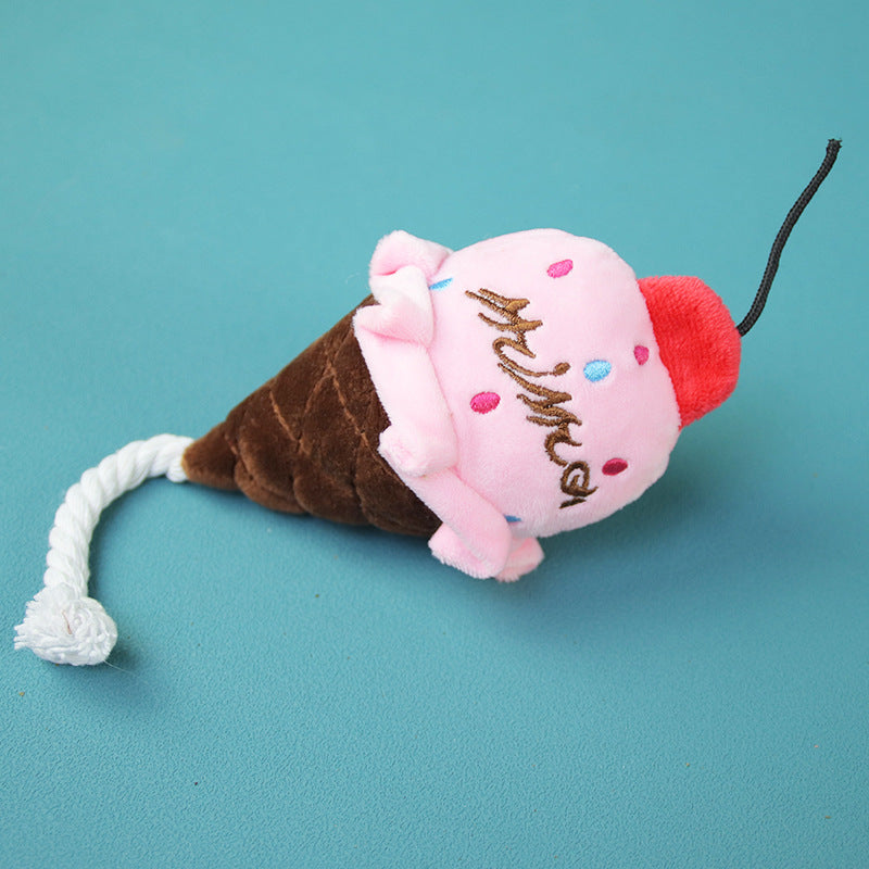 Durable Dog Chew Toys – Cartoon Pet Plush Toys