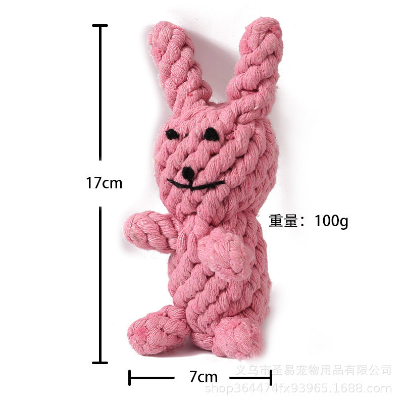 Durable Dog Chew Toys – Cartoon Pet Plush Toys
