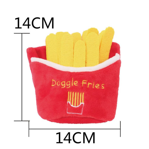 Joli jouet pour chien Burger Fruit avec fonction vocale