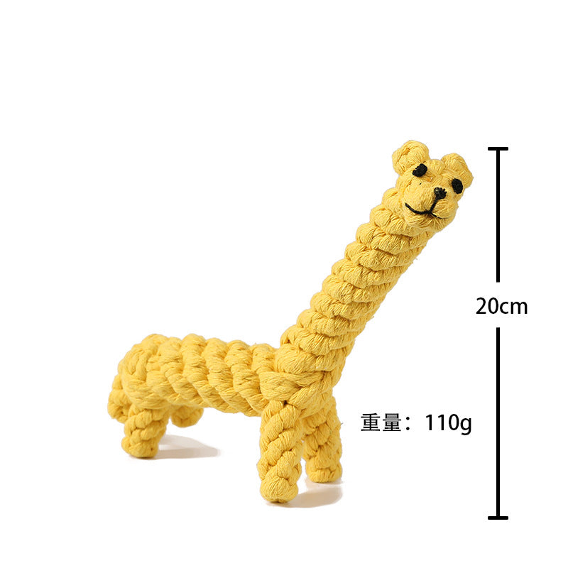 Durable Dog Chew Toys – Cartoon Pet Plush Toys