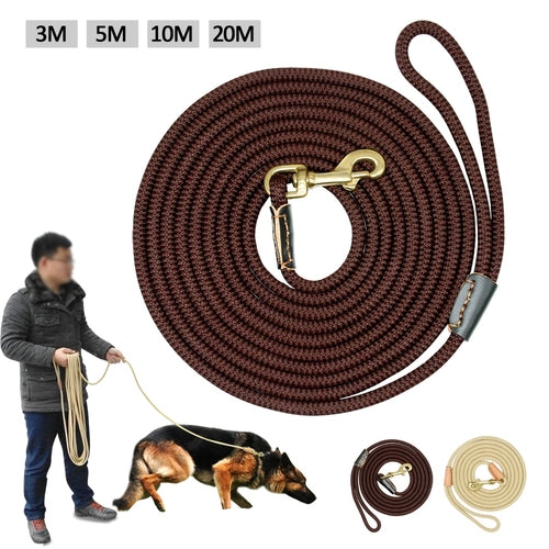 Durable Dog Tracking Leash Nylon Long Leads Rope