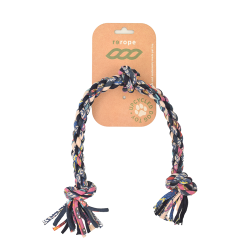 ReRope Medium Knotty Ανακυκλωμένα Υφασμάτινα Παιχνίδια Σκύλων με Κόμπους