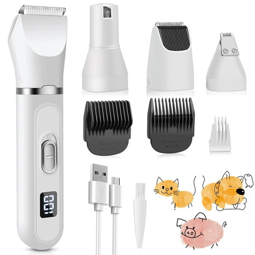 1 Set Electric Pet Nail Drill Multifunctional Pet Low Noise And