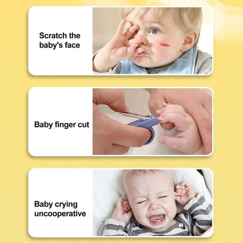 Electric Nail Polisher Rechargeable Baby Electric Nail Trimmer with