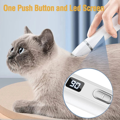 1 Set Electric Pet Nail Drill Multifunctional Pet Low Noise And