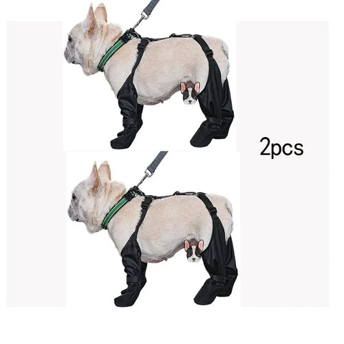 Waterproof Dog Shoes Adjustable Dog Boots Pet Breathbale Shoes for