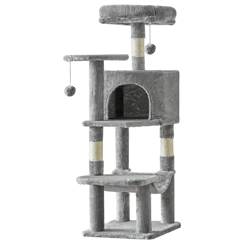 JHK 44In Cat Tree Tall Multi-Cat Climbing Tower for Pet Furniture