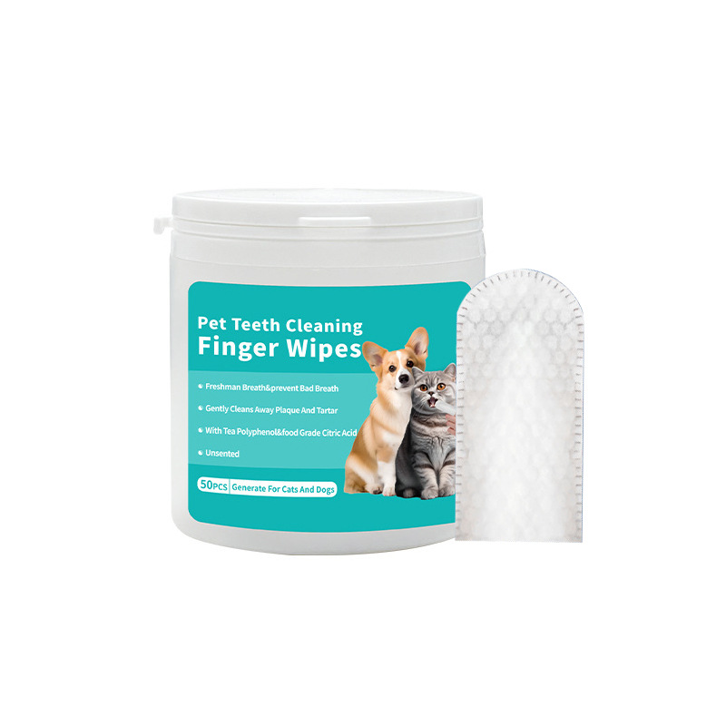 Finger Wipes for Pet Ear Cleaning
