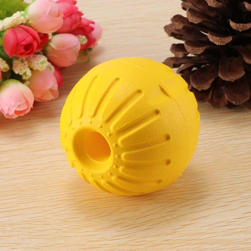 Hollow ball-shaped EVA pet toy